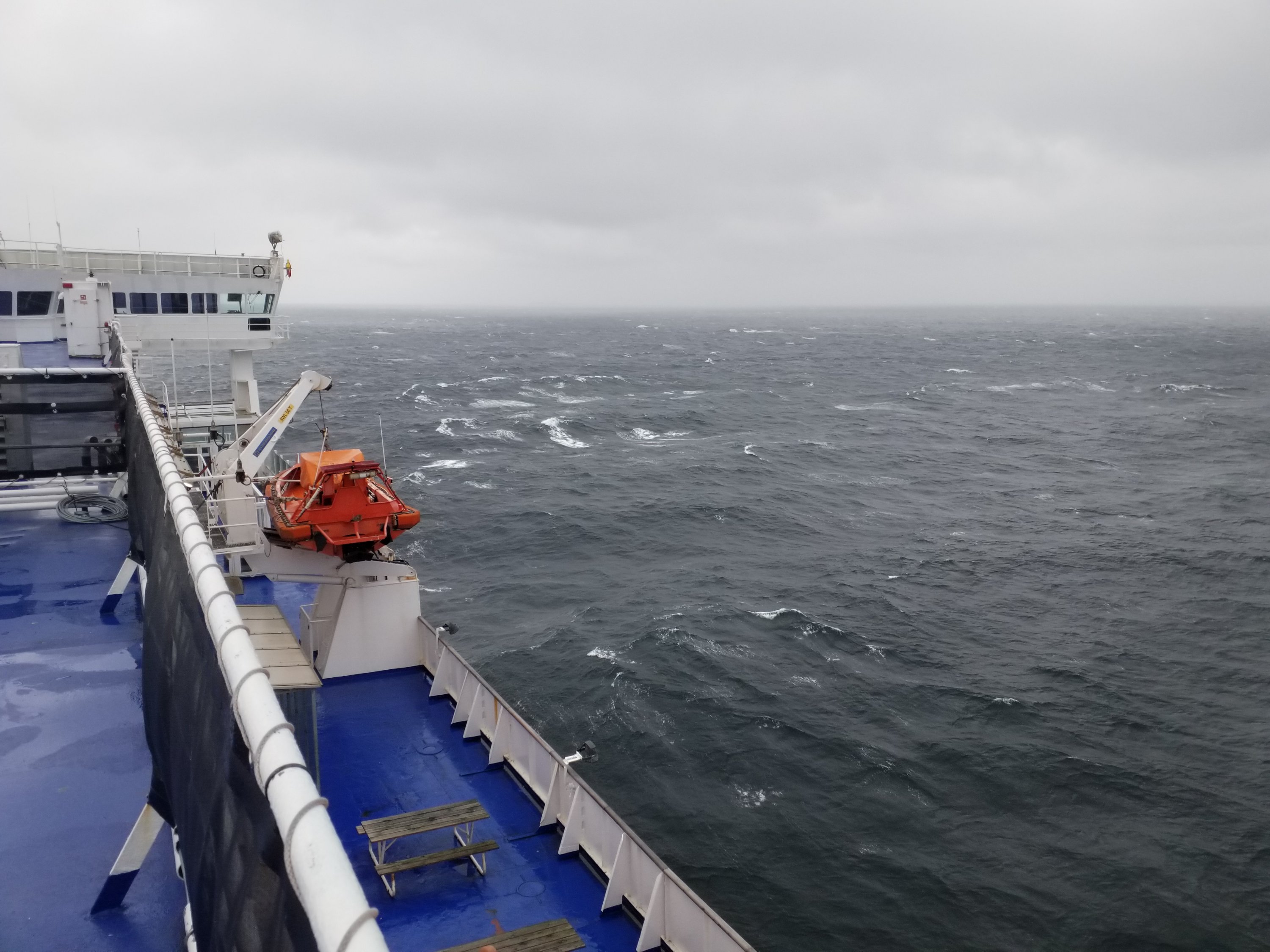 Auf der Fähre nach Oslo